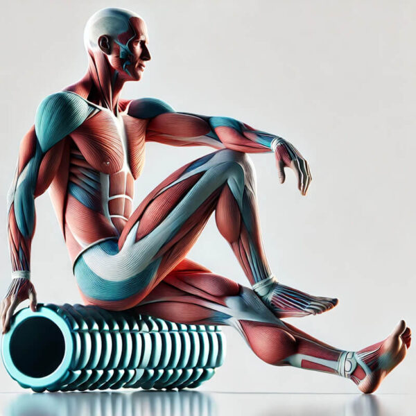 Volavimosi treniruote anatomine iliustracija